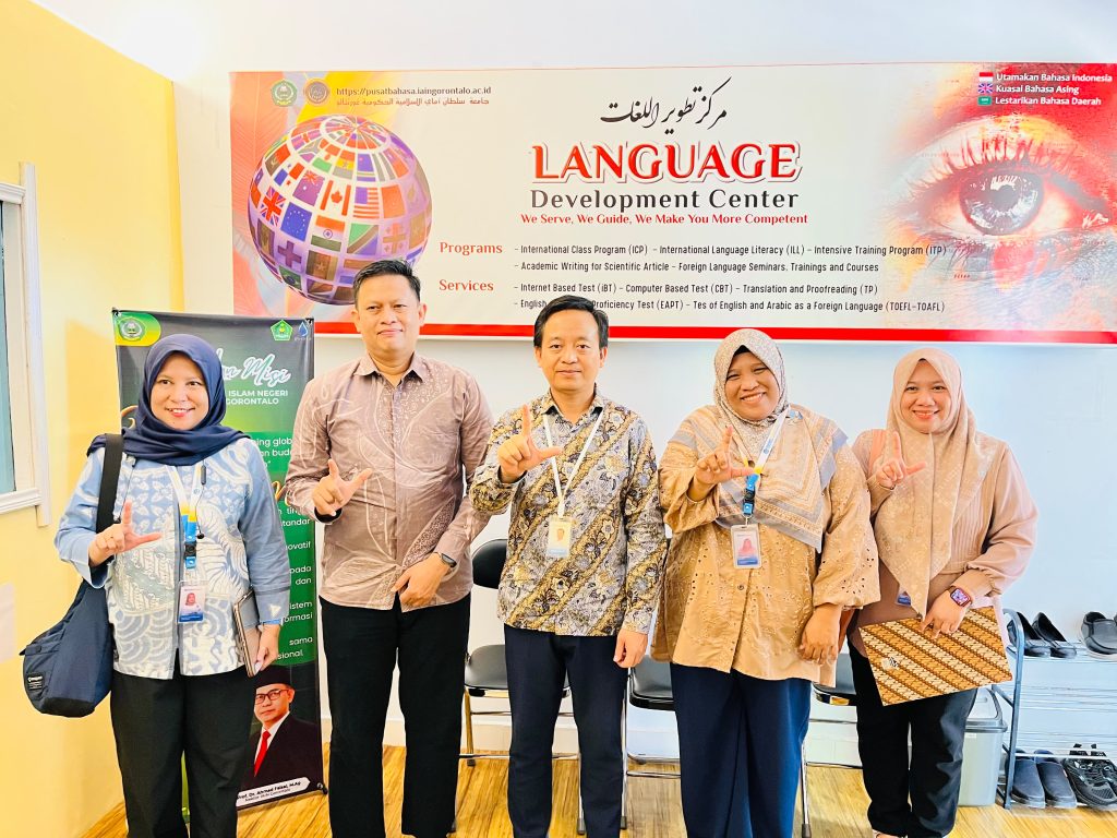 Perkuat Sinergi Kebahasaan, Kantor Bahasa Provinsi Gorontalo Tindak Lanjuti MoU Bersama Pusat Bahasa IAIN Sultan Amai Gorontalo